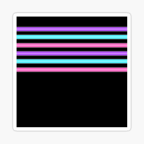 Black light Sticker