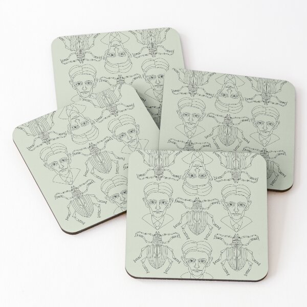 Item preview, Kafka and Bug, Metamorphosis Pattern designed and sold by jholbo.
