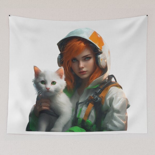 Item preview, Feline Love designed and sold by TodoDecoArt.