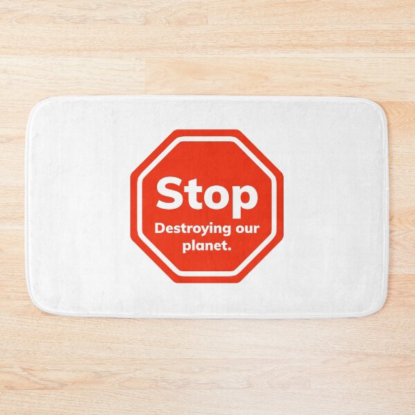 Item preview, Stop destroying our planet  designed and sold by Rachel the Artist .