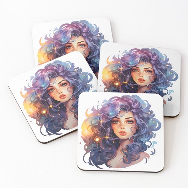 Item preview, Galaxy Girl 2.0 designed and sold by NeonNinjaDesign.