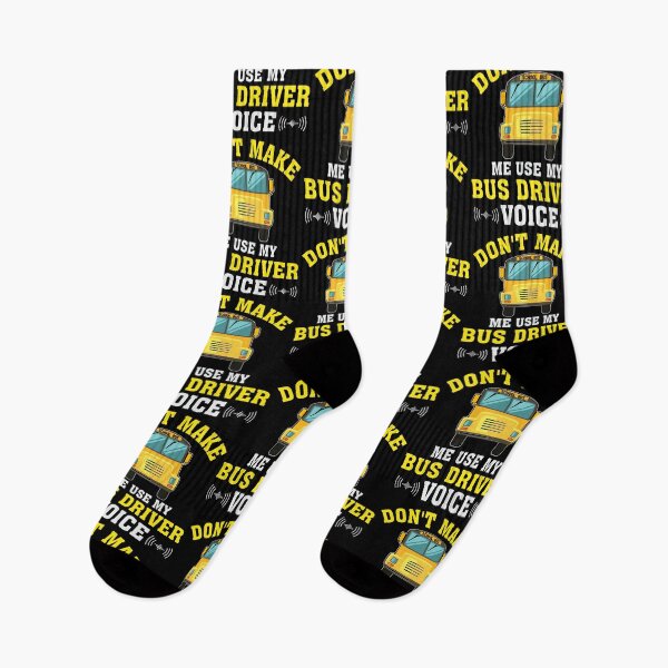 Item preview, Don't Make Me Use My Bus Driver Voice School Bus Driver designed and sold by ArtMeetsPizza.