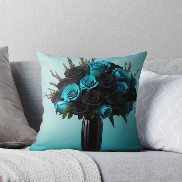 Item preview, Rosas verdes y negras en jarrón negro designed and sold by DesignsByPrnces.