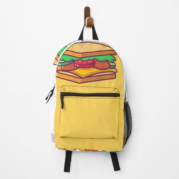 Item preview, Sandwich with Ingredients Cartoon Vector Icon Illustration designed and sold by hjian8219.