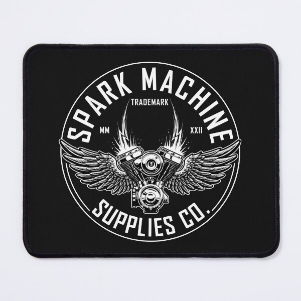 Item preview, Spark Engine Illustration Logo designed and sold by WOLForDEER.
