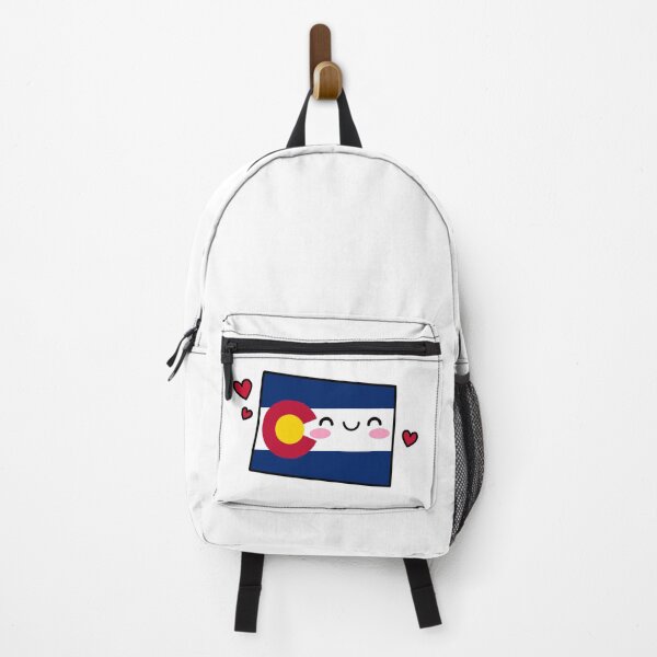 Item preview, Colorado State Flag Map Smile with Love designed and sold by pixelsparkzone.