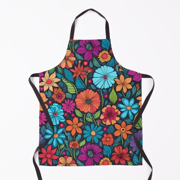 Item preview, Colorful flower pattern designed and sold by MyKaiUS.
