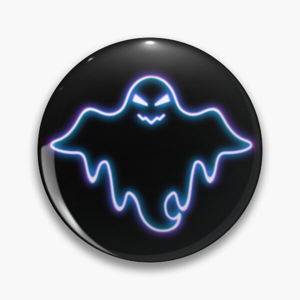 Item preview, Blue neon ghost designed and sold by Astrocorvus.