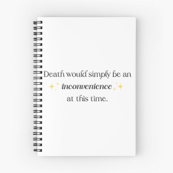 Item preview, Death would simply be an ✨inconvenience✨ at this time. designed and sold by awe-someA.
