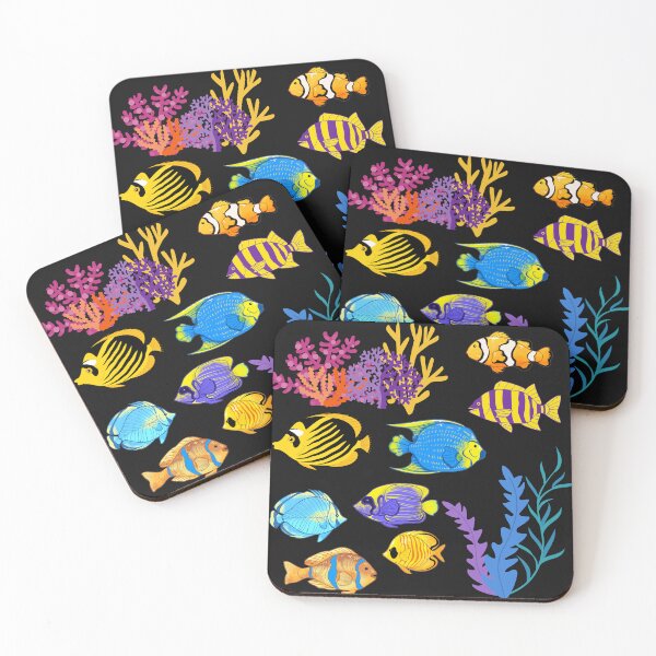 Item preview, The Story of the Sea,tropical fish, coral reefs, seaweed designed and sold by zzzozzo.