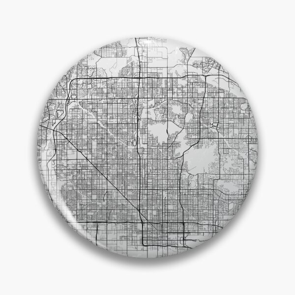 Artikelvorschau, Phoenix Stadtplan von Arizona, USA - Licht entworfen und verkauft von deMAP.