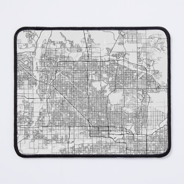 Item preview, Phoenix City Map of Arizona, USA - Light designed and sold by deMAP.