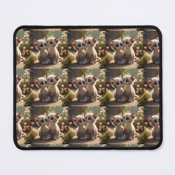 Item preview, feline siblings designed and sold by TodoDecoArt.