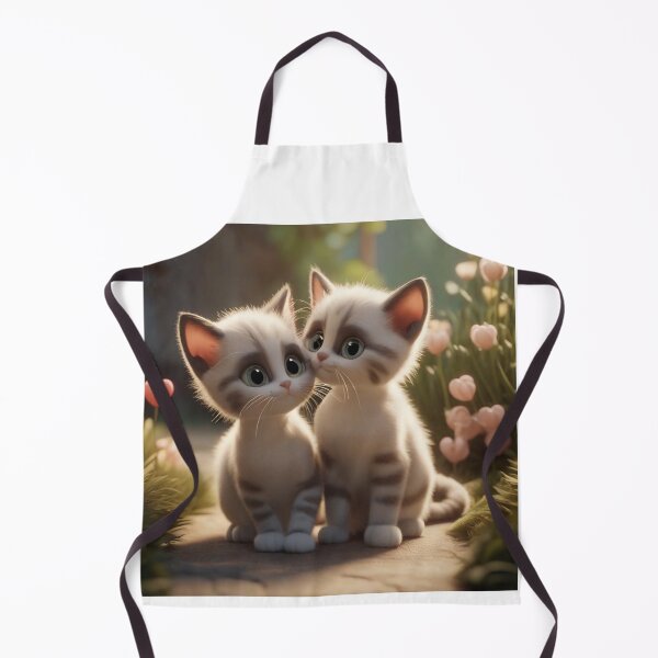 Item preview, feline siblings designed and sold by TodoDecoArt.