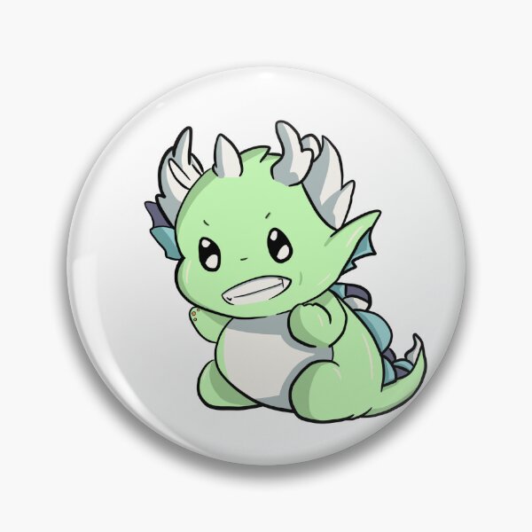 Aperçu de l'œuvre Modèle de conception de dragon mignon Chibi Kawaii créée et vendue par TurtleShellShop.