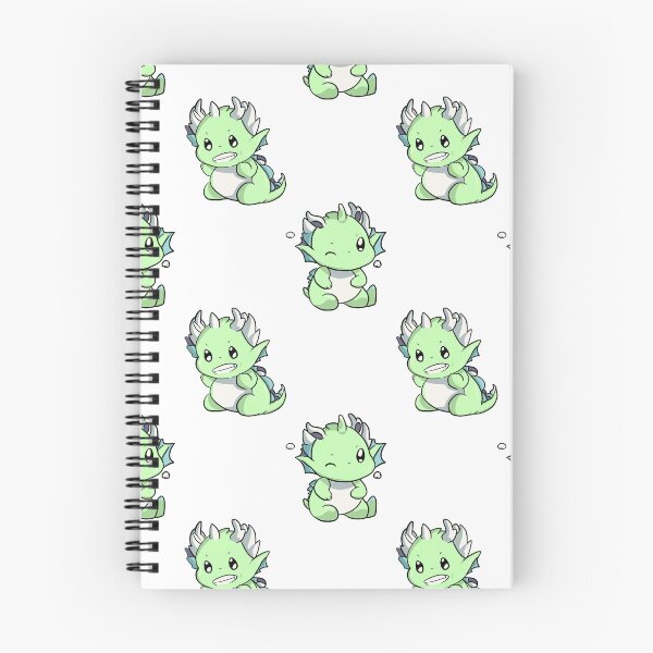 Item preview, Cute Chibi Kawaii Dragon Design Pattern designed and sold by TurtleShellShop.