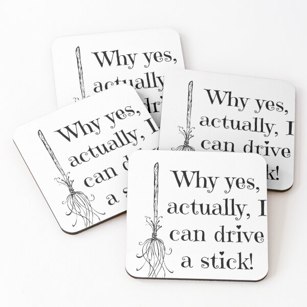 Item preview, why yes actually, i can drive a stick! designed and sold by nivadaofficiel2.