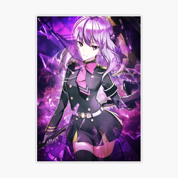 Guren Ichinose Seraph of the end Anime Girl Gift Sticker for Sale by  Spacefoxart