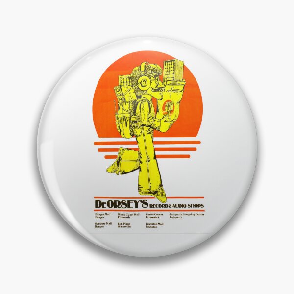 Item preview, DeOrseys Record & Audio Shops T-Shirt designed and sold by fyvebyfyve.