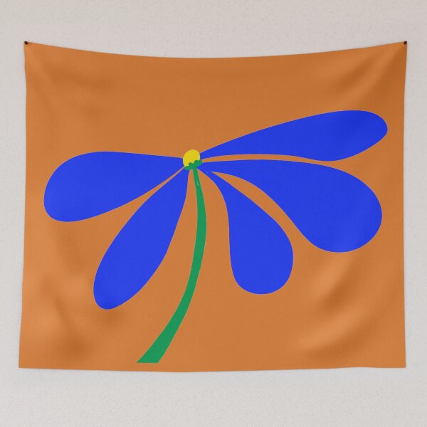 Item preview, Blue flower designed and sold by Byreign.