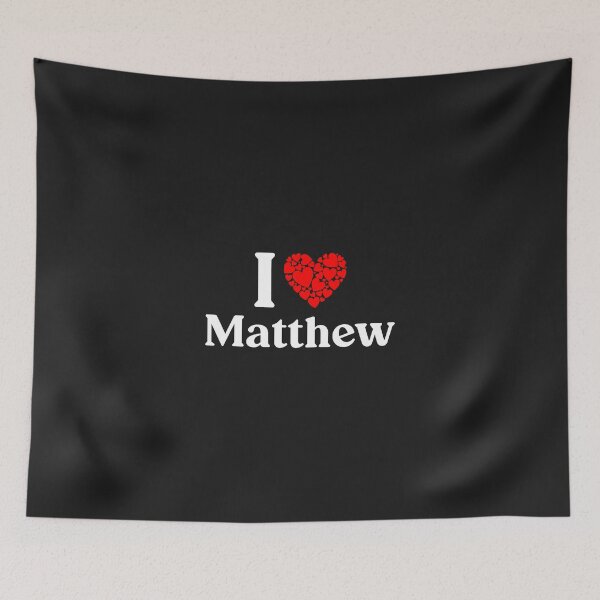 Item preview, Matthew Heart - I Love Matthew designed and sold by MiraclePitts.