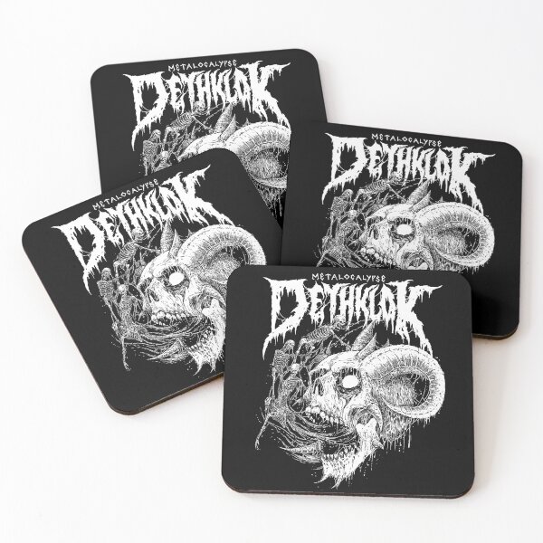 Item preview, Metalocalypse Dethklok Skull designed and sold by Jcasella.