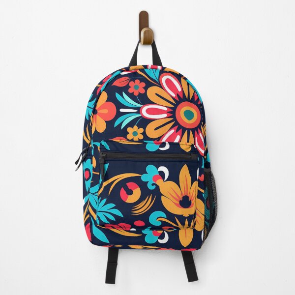 Item preview, Mexican colorful flower pattern designed and sold by MyKaiUS.