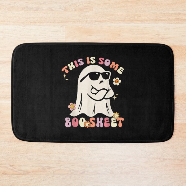 Item preview, This Is Some Boo Sheet - Groovy Halloween Cute Boo Ghost designed and sold by WarlordCloth.