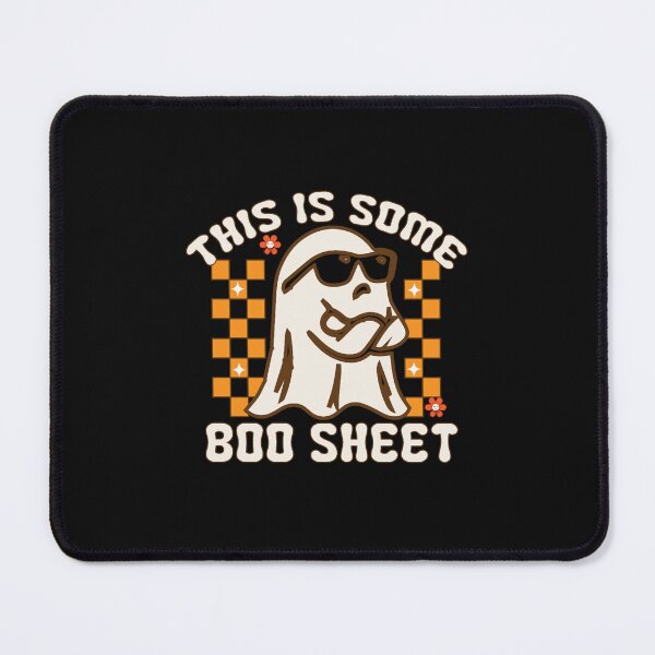 Item preview, Halloween Retro Boo Ghost This Is Some Boo Sheet designed and sold by WarlordCloth.