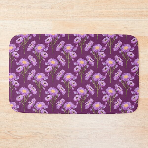 Item preview, Purple Paper Daisies Cottage Blooms designed and sold by Sketchbook Designs.