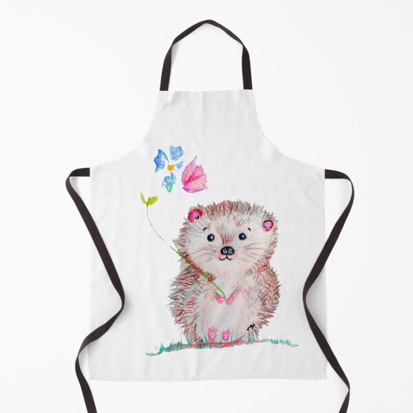Item preview, Cute Hedgehog Holding Flowers designed and sold by CanDo20.