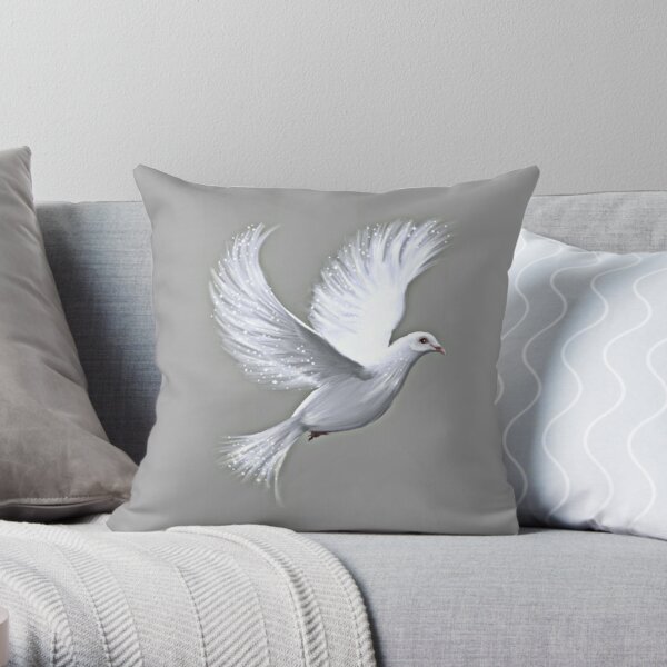 Dove Of Peace Throw Pillow