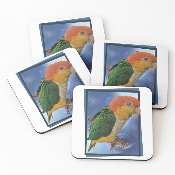 Item preview, The orange-headed caique designed and sold by obscurite.