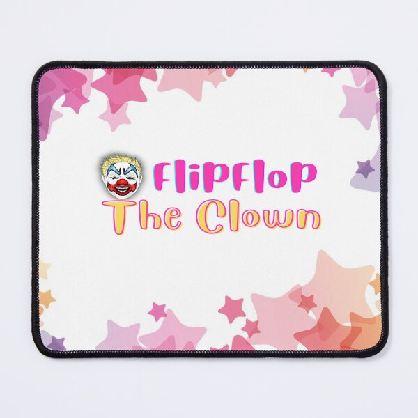 Item preview, FlipFlop The Clown Rainbow Stars Logo designed and sold by flipflopmerch.