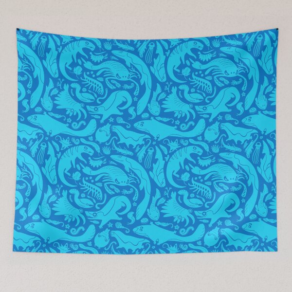 Item preview, old spores (cyan) designed and sold by dinoserious.