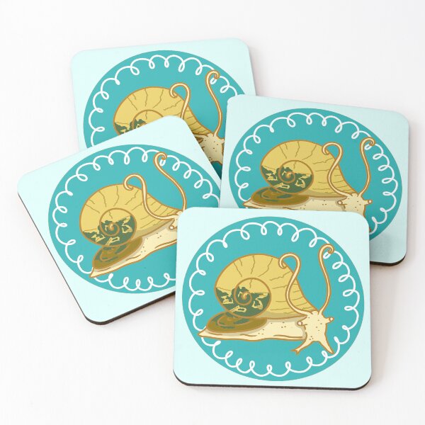 Item preview, Pudding the apple snail designed and sold by Olivia Trainor.