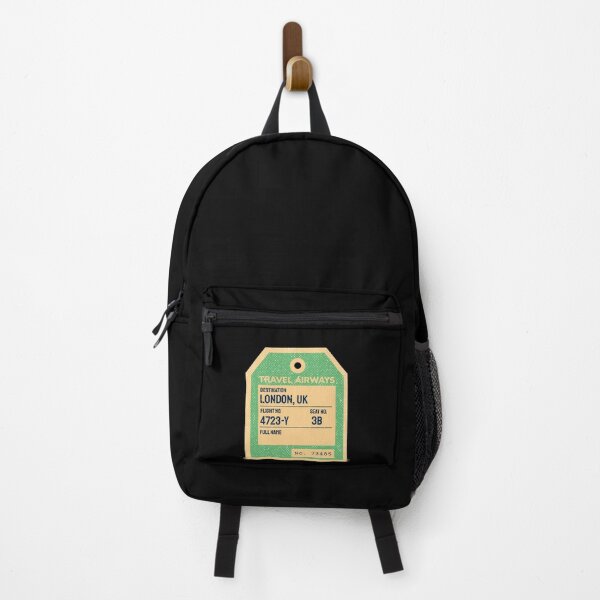 Item preview, Vintage Journal Ticket Luggage Tag London (dark) designed and sold by royumi.