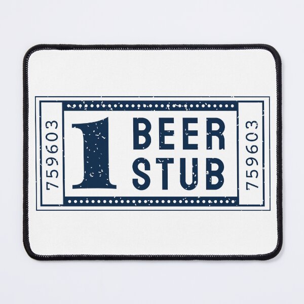 Item preview, Vintage Journal Ticket Beer Stub designed and sold by royumi.
