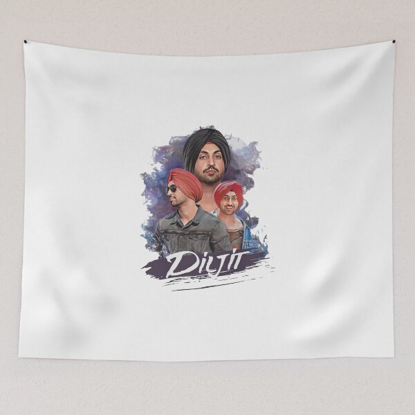 Item preview, Diljit Dosanjh art retro designed and sold by GregoryMendoza.