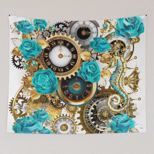 Item preview, Steampunk Seahorse  designed and sold by Velvet Rebel Studios .