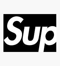 Supreme Hypebeast Photographic Print