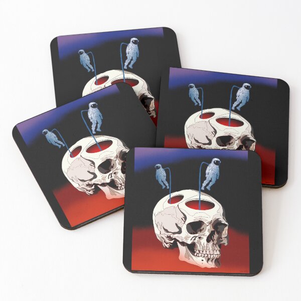 Item preview, Astronauts emerging from a skull designed and sold by DaveDanchuk.