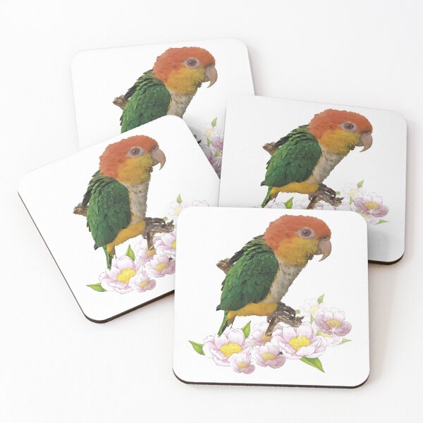 Item preview, The orange-headed caique designed and sold by obscurite.