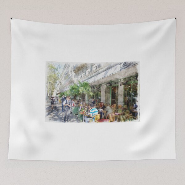 Item preview, Lunch at a Sidewalk Cafe designed and sold by Tom  Reynen.