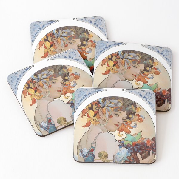 Item preview, Alfons Mucha Fruit designed and sold by NouveauEra.