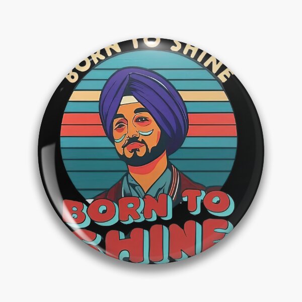 Item preview, Diljit Dosanjh Born to Shine designed and sold by GregoryMendoza.