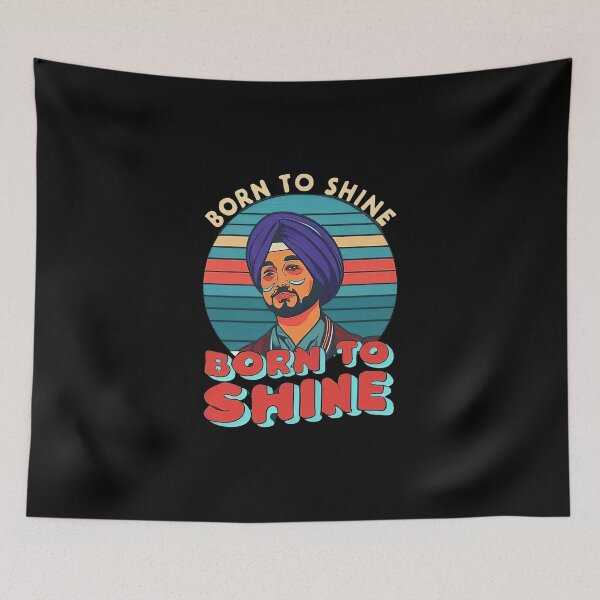 Item preview, Diljit Dosanjh Born to Shine designed and sold by GregoryMendoza.