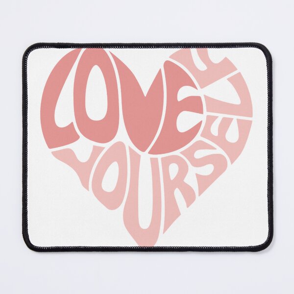 Item preview, Embrace Self-Love Heart Design designed and sold by mindfulmumma.