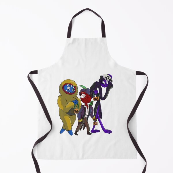 Item preview, Blue, Red And Purple Halloween (Rainbow Friends) designed and sold by DarkDragonDeception - Claudia.