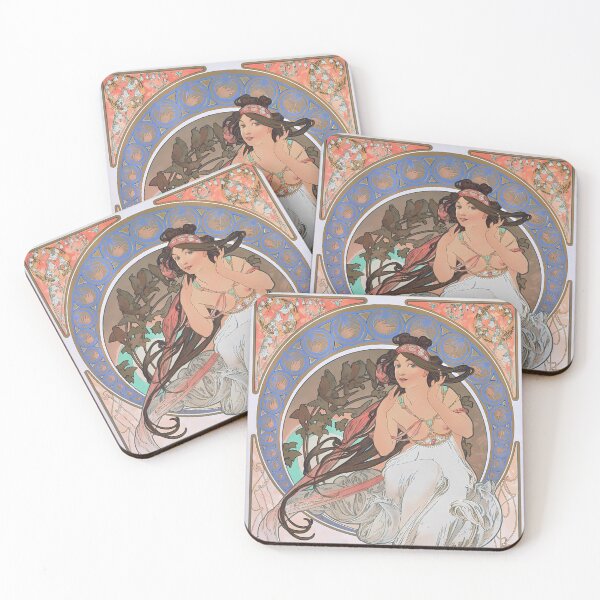 Item preview, Música de Alfons Mucha designed and sold by NouveauEra.